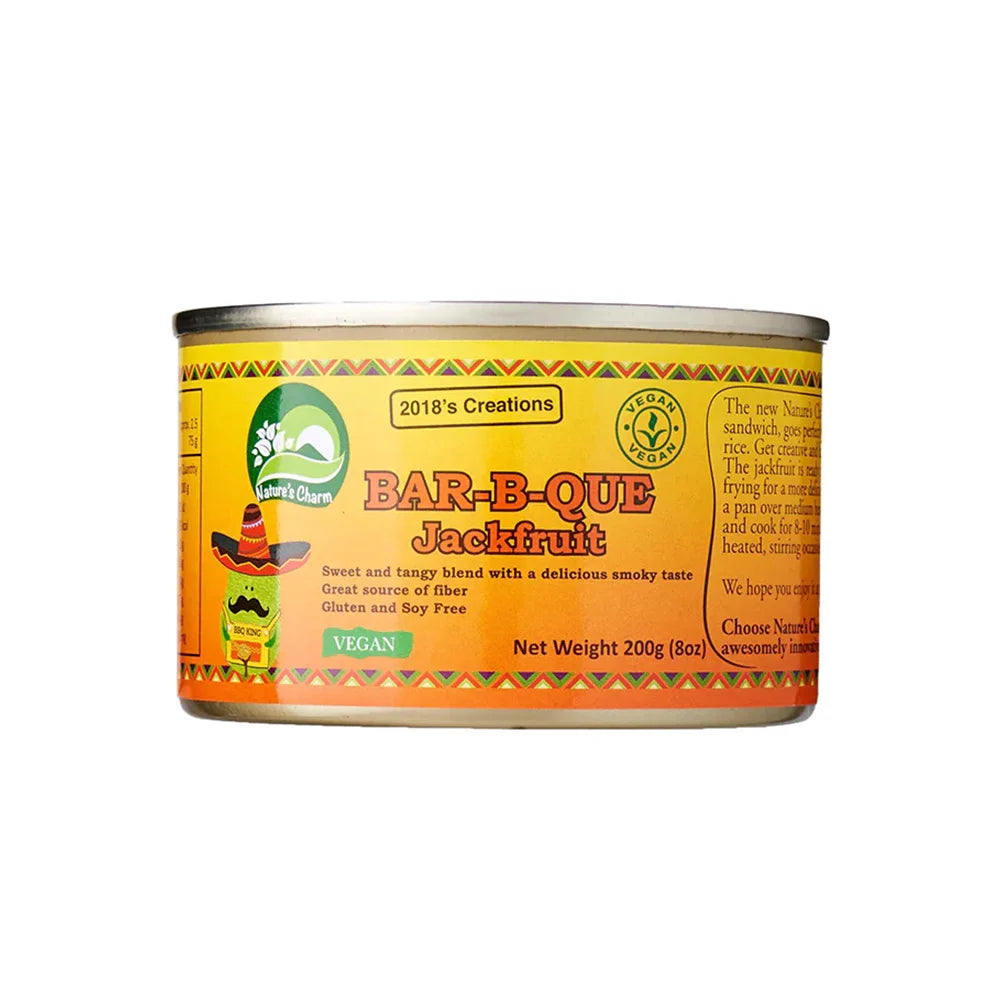 Τζάκφρουτ σε Σάλτσα BBQ Natures Charm Jackfruit BBQ Sauce 200g